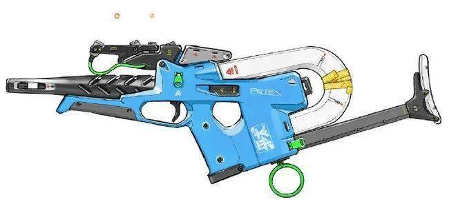 【绘画参考】枪械设计 e wo kaku peter