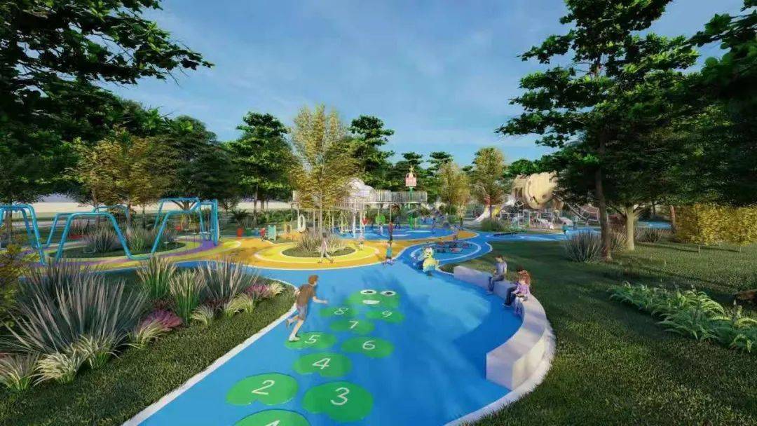 常青公园改造效果图负责常青公园综合改造提升项目的是多次获得全国