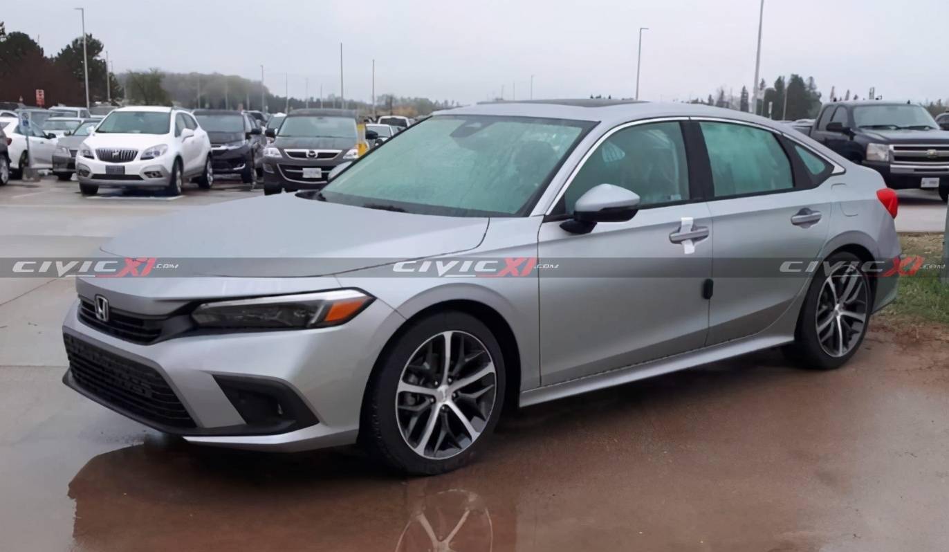 本田第十一代思域实车街头亮相配置提前看售价也已曝光