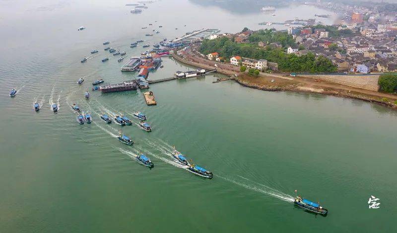 这里是浙江宁海 湛蓝的宁海湾 大海