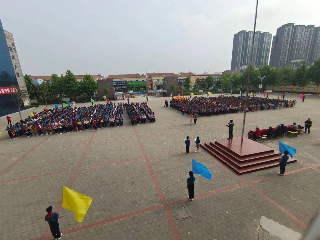 延津县胜利路小学开展第二届广播操比赛