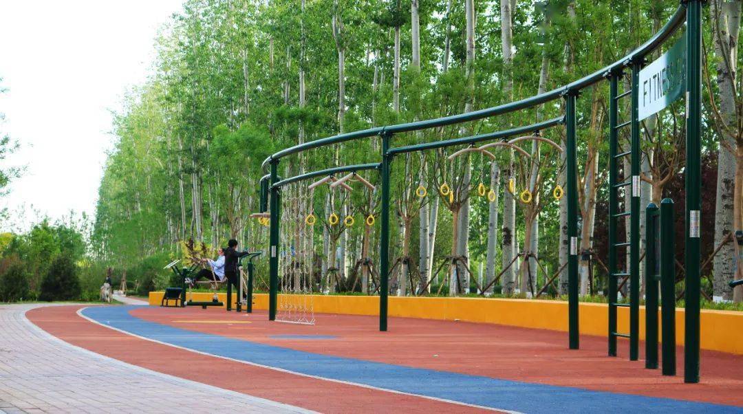 天津宝坻区建首个"口袋公园"劝读苑公园_健身