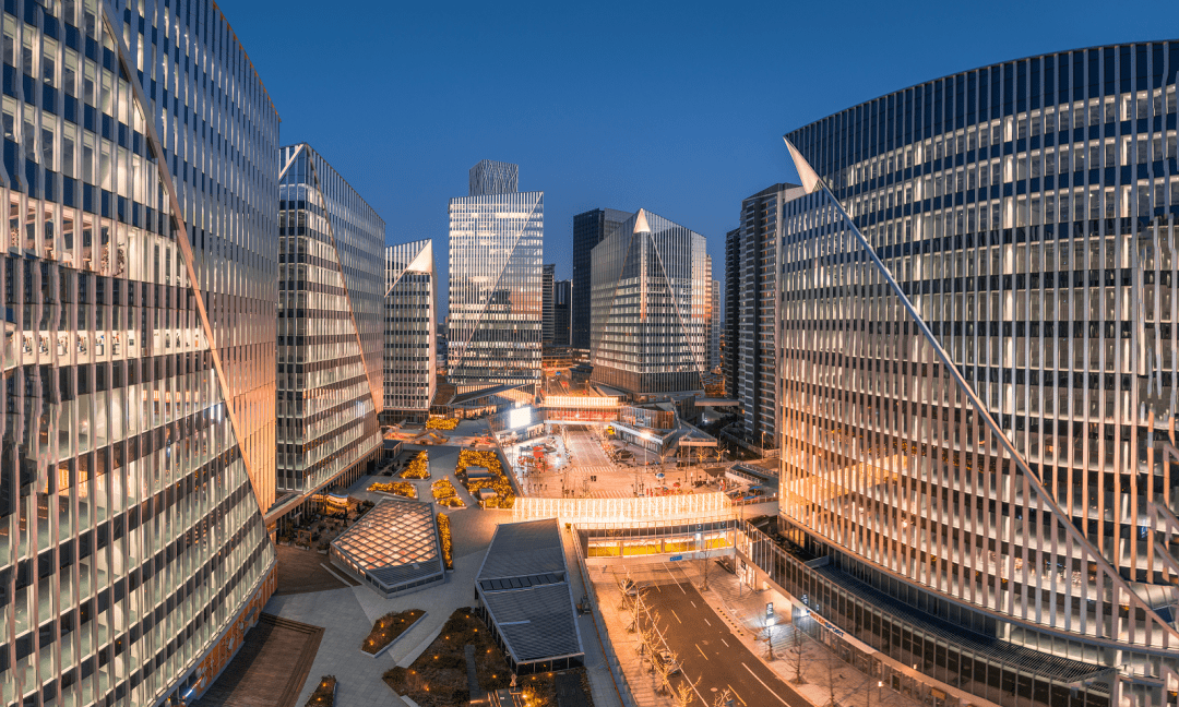 上海第二个陆家嘴前滩cbd牵手奥的斯闪亮变身