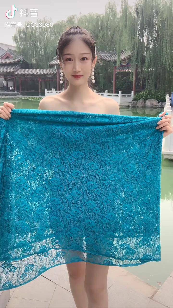 随手拿一块布做裙子谁见谁夸好看丝巾系法大全围巾系法裙子