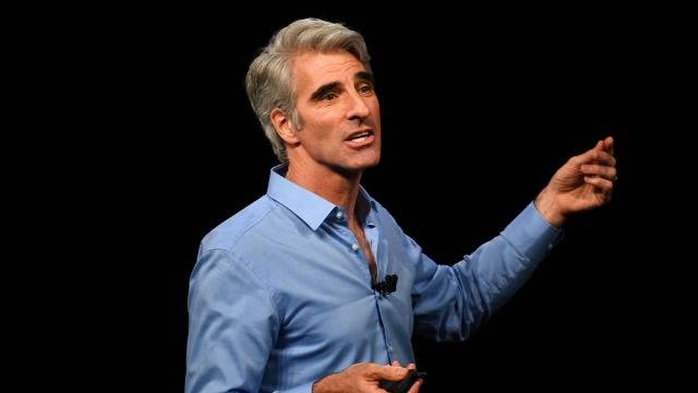 苹果软件业务主管克雷格·费德里吉(craig federighi)周三在作证时