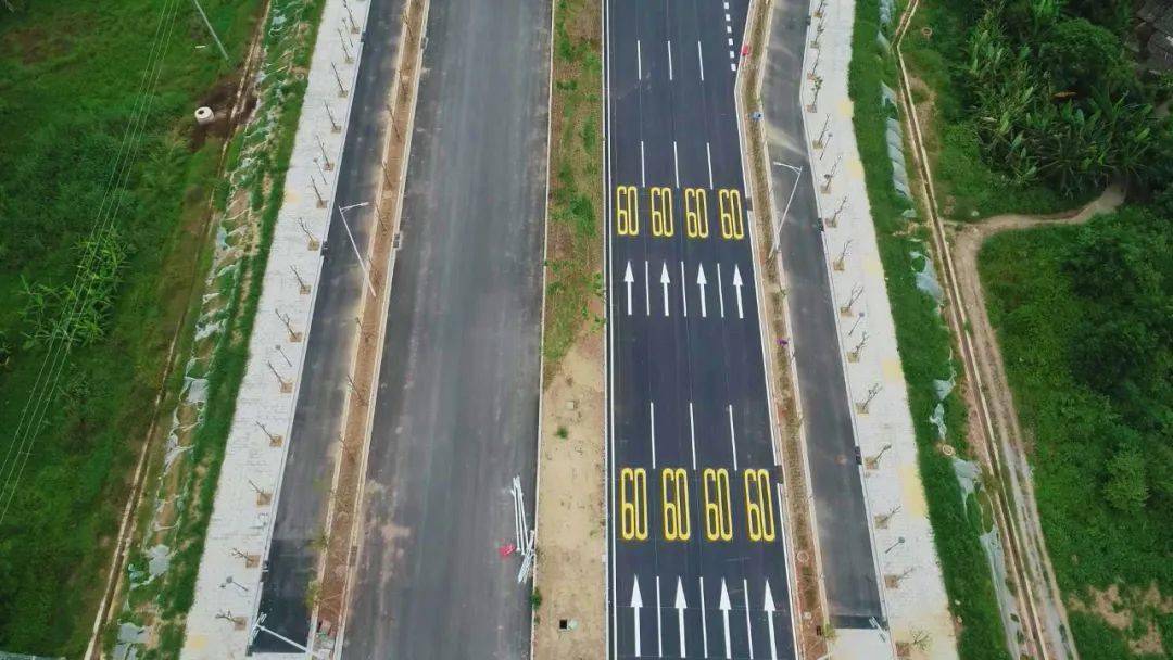 已完成工程量95罗定环市南路建设进入收尾阶段