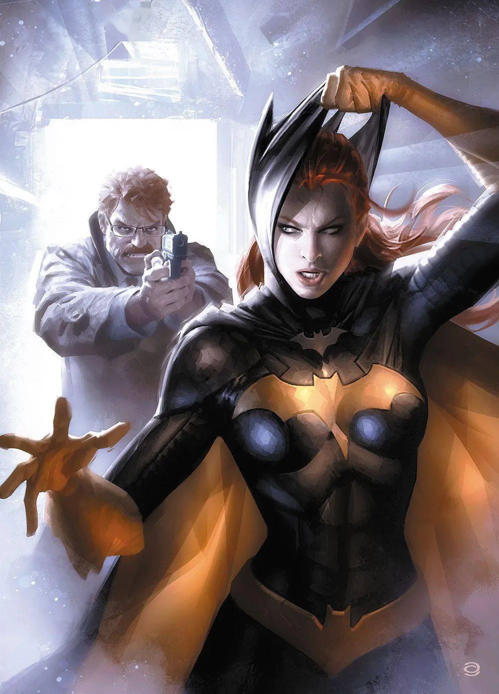 蝙蝠女在漫画中有好几任,最经典的当然是芭芭拉·戈登,蝙蝠女(batgirl