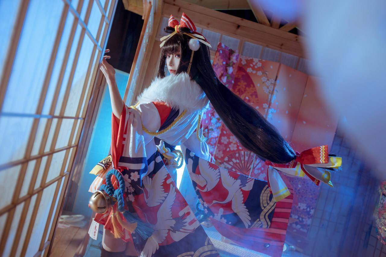 阴阳师雪女cosplay