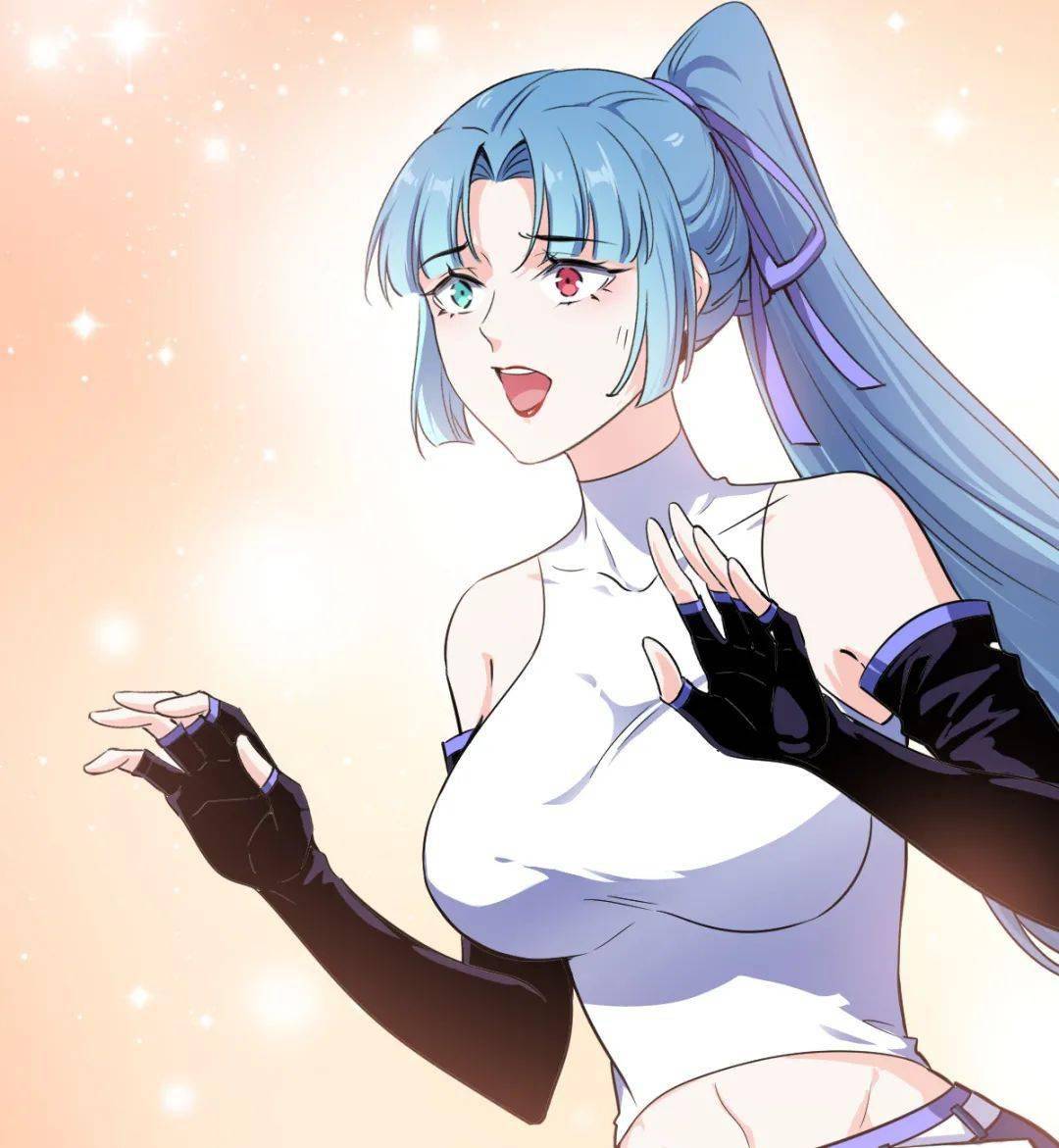 上官燕彩稿长得还好看~姐姐身材真好~上官燕线稿《我为邪帝》人物情报