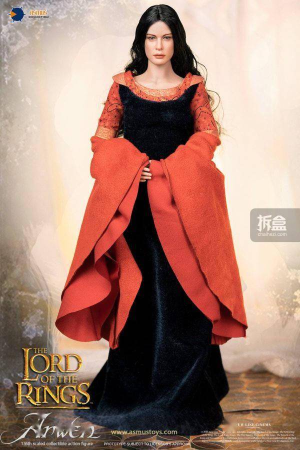 asmustoys新品16魔戒指环王arwen亚玟阿尔温标准版ex豪华版