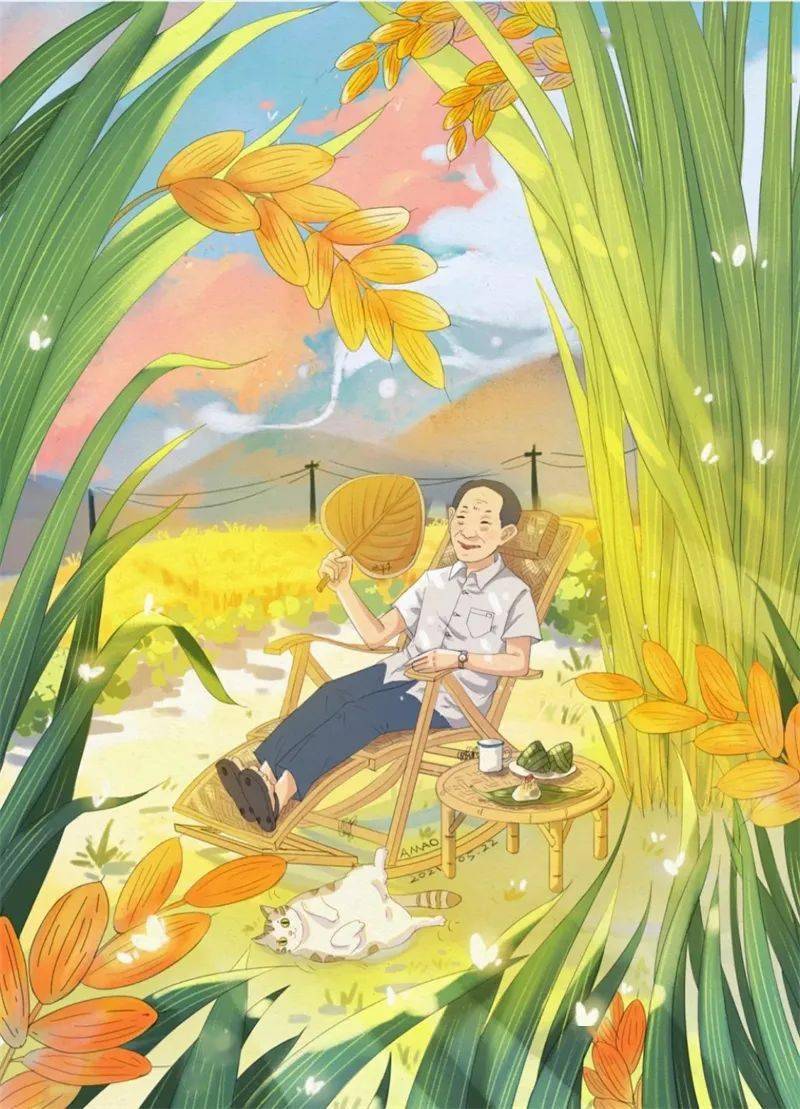 漫画这样至少能多养活5亿人口二是希望我们的杂交水稻能够被种到全