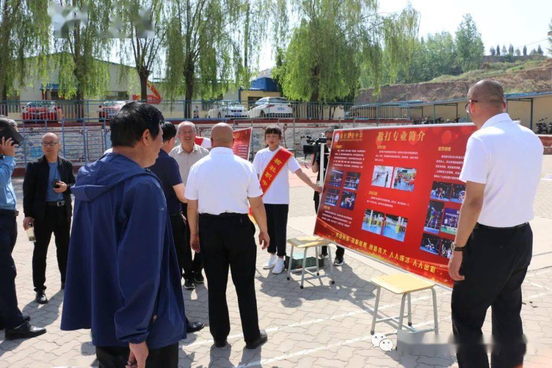 直击榆社职中2021年职业教育活动周专业展示现场