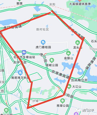 虎门各社区地图图片