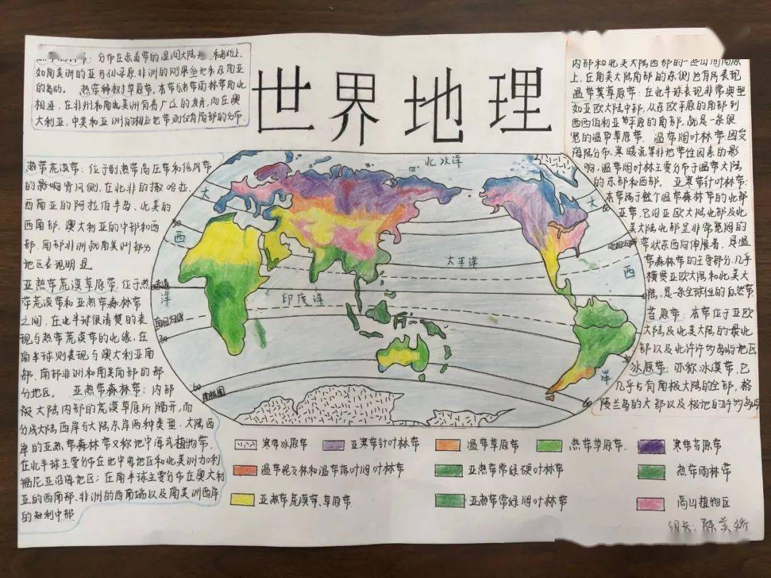 地理手抄报初一 中国图片