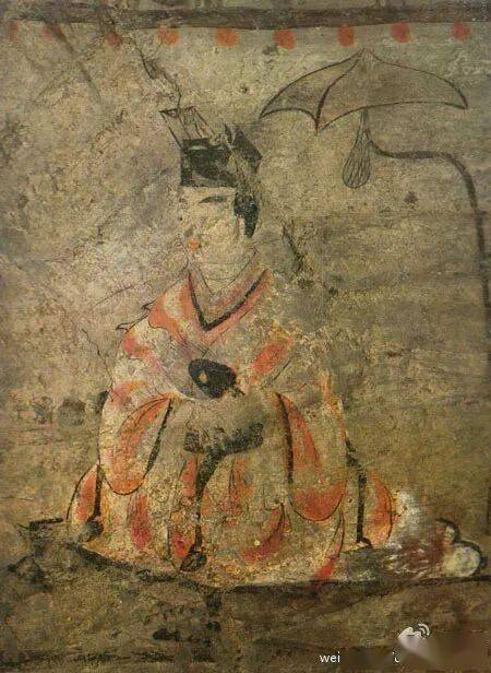 冬寿墓壁画汉代还用绛纱单衣赏赐南匈奴等周边政权,那之后不光中原