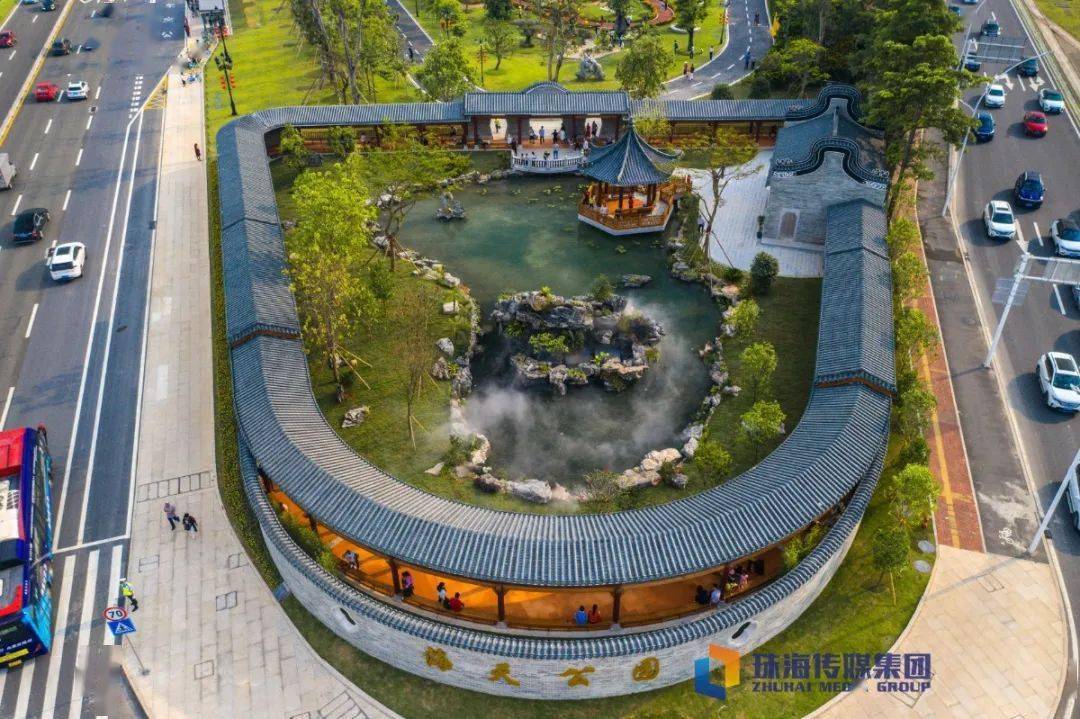 珠海网红打卡野狸岛日月贝香山湖公园