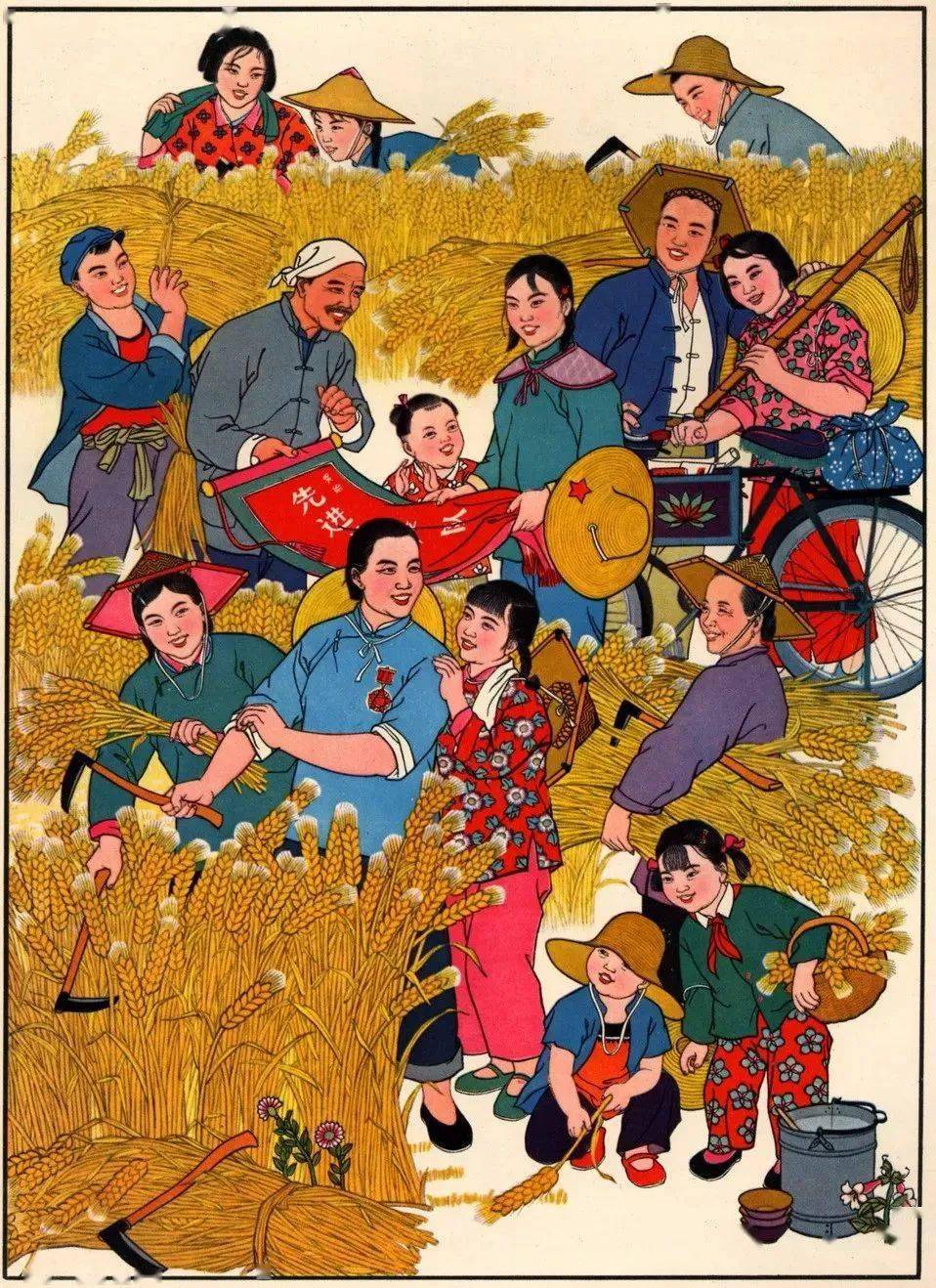 赏一组丰收图纪念水稻之父袁隆平