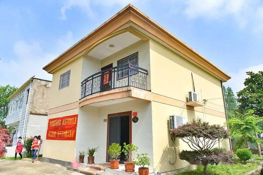 有里有面庐江的美丽庭院成为乡村的一道亮丽风景