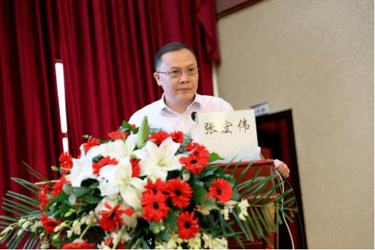 全国脑心同治专业委员会秘书长傅巍博士致辞州卫健委相关负责人致辞州