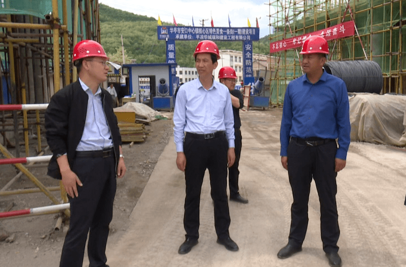 靳智德,刘贵明带队督查城市规划建设管理工作领导小组重点项目建设及