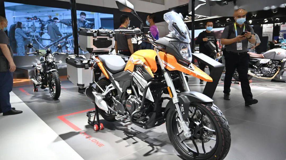 旗舰多功能休旅rx6上市北京摩展宗申展台刷新骑行新体验