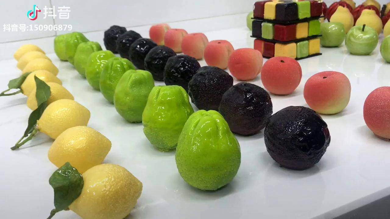 法式甜品 我的科学之yeah 法式甜品之仿真水果慕斯