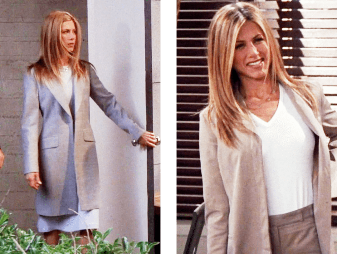 也是90年代到2000年代的流行之一,大家直接叫这种发型"rachel头",连90