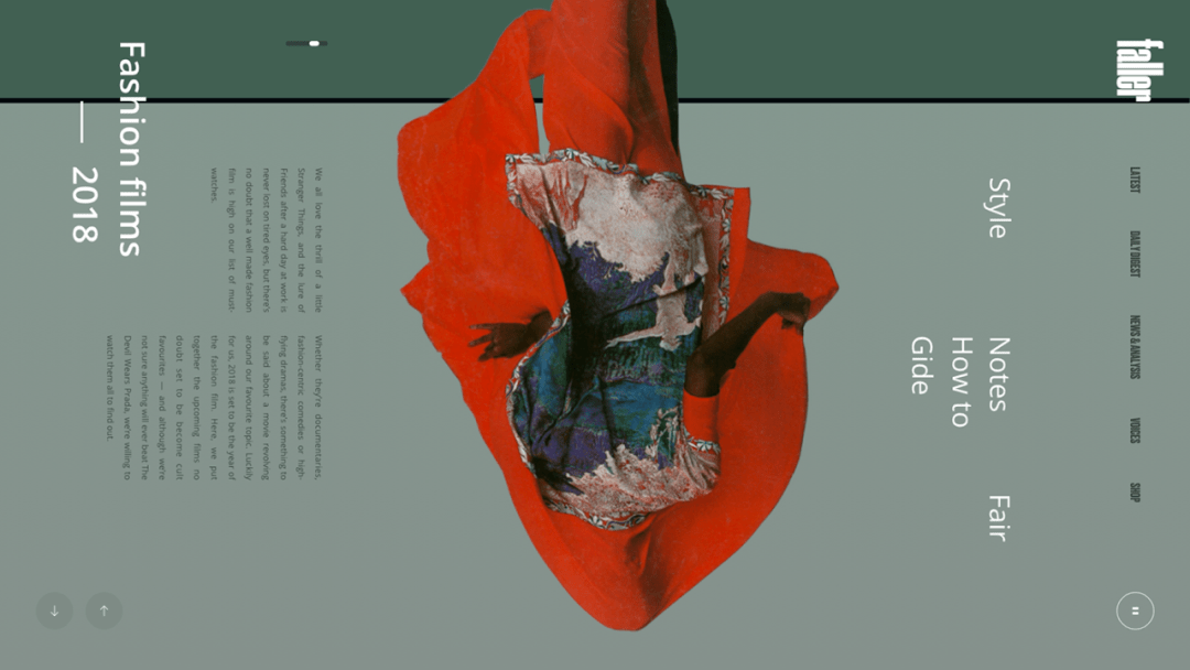 这些收放自如的版式设计,真的超级棒