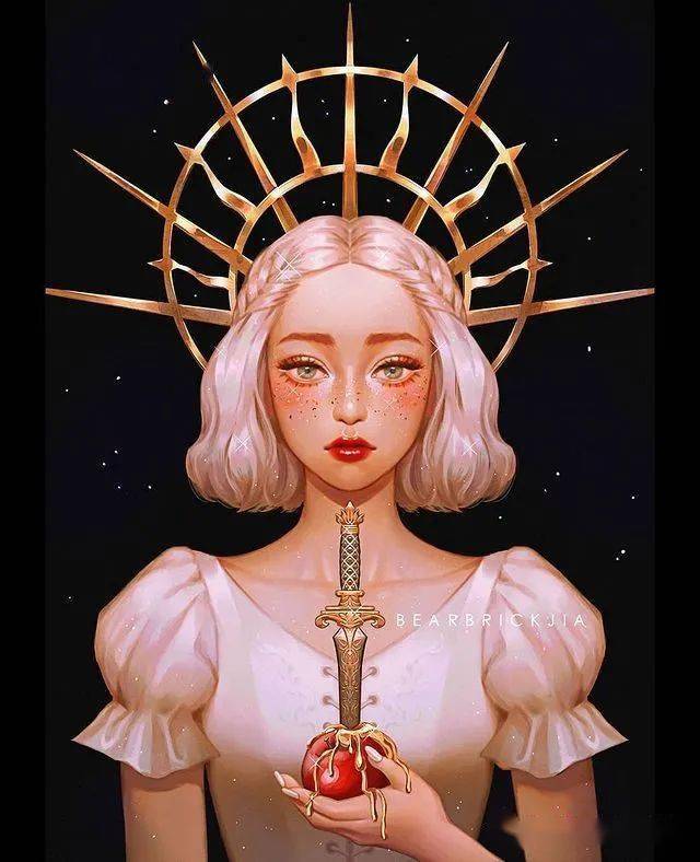 插画karmenloh甜美而梦幻收集世间温柔去见你