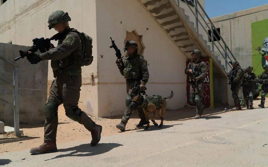 以色列幽灵部队在加沙进行了多域作战概念实战测试