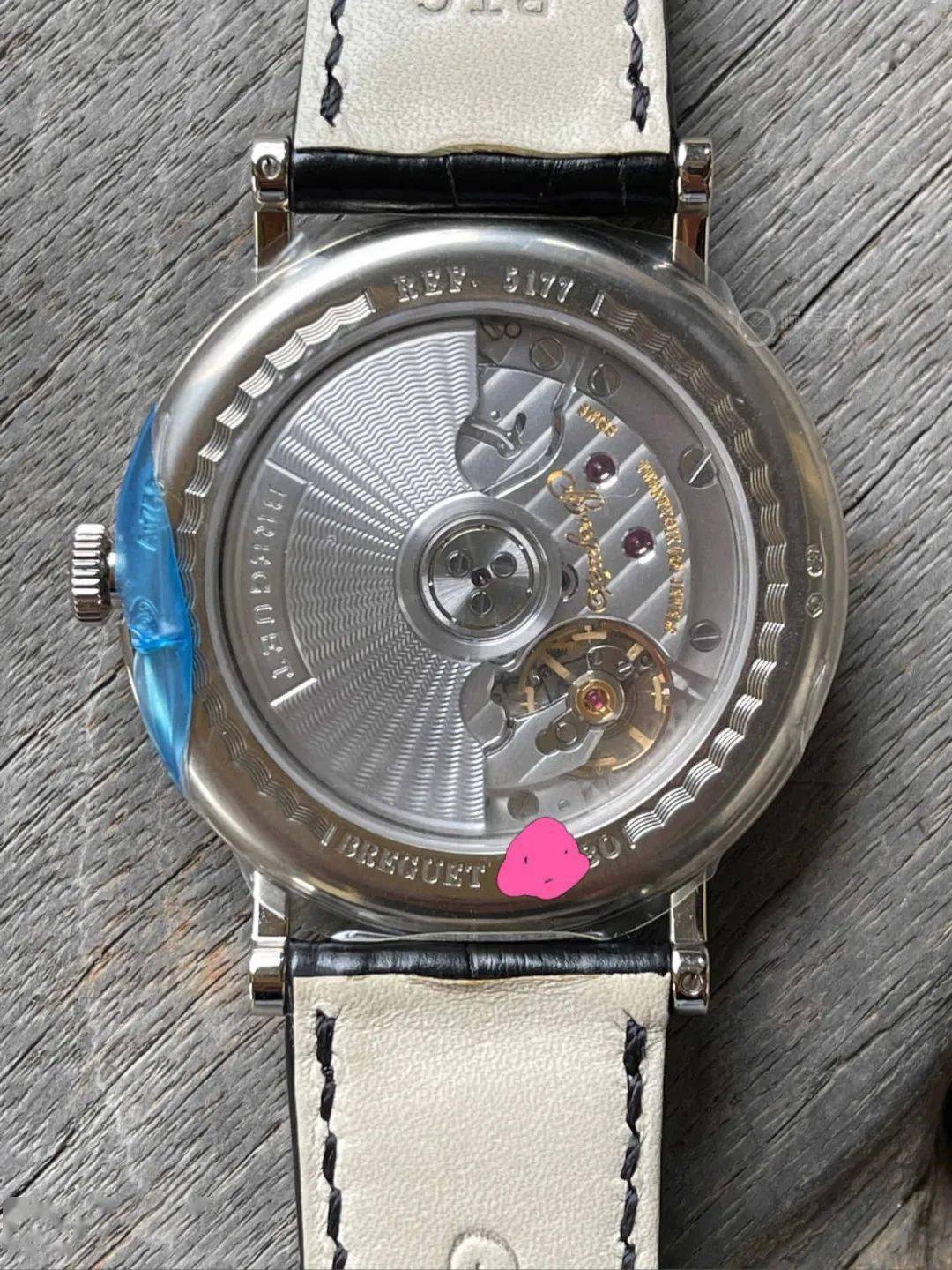 男表女戴 牵回宝玑5177bb白金款
