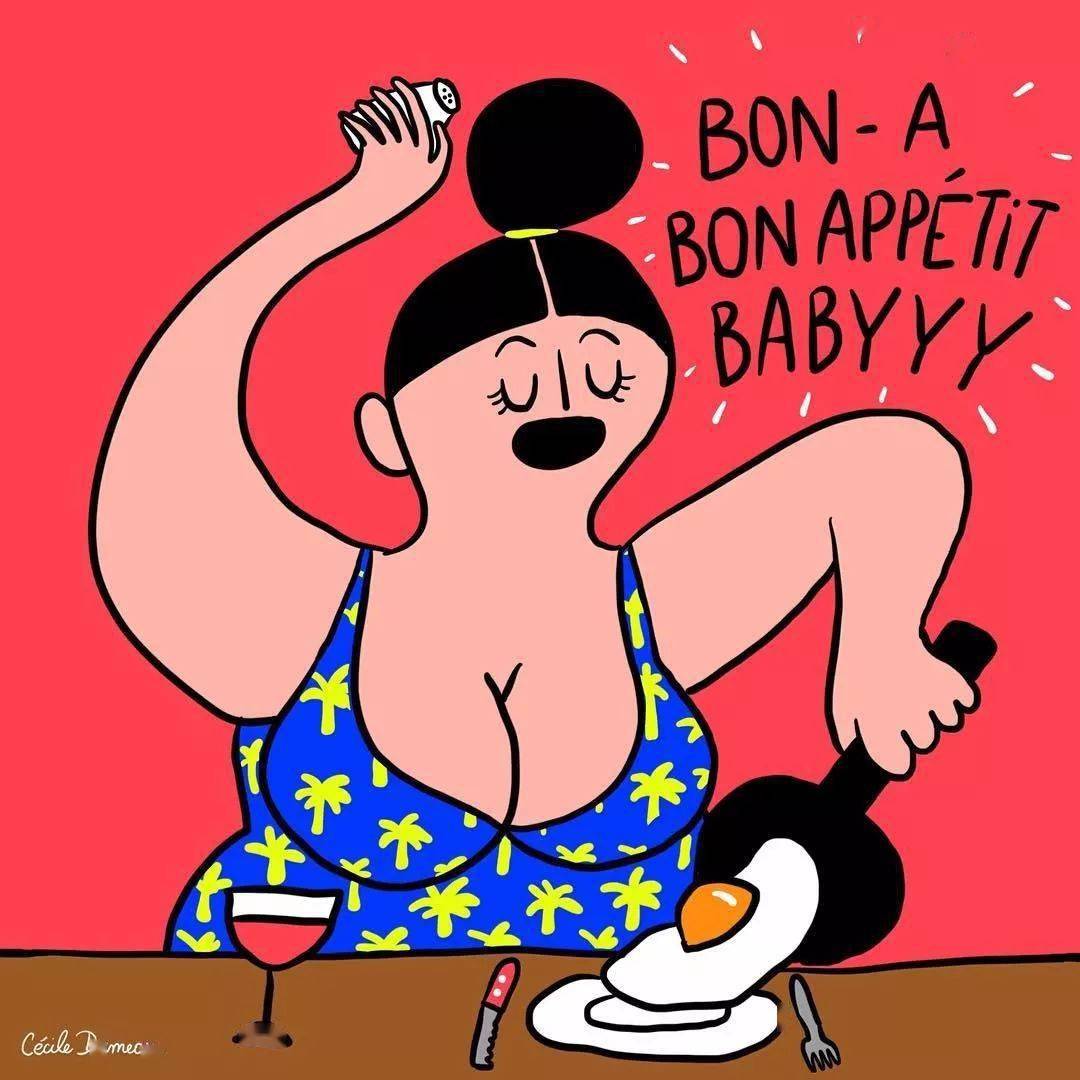 她被称为画风最贱女插画师泄露了女人不为人知的另一面尺度有点大