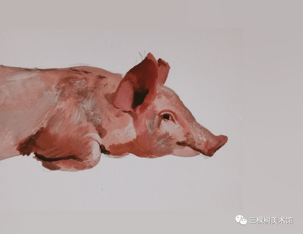 "写生即写实"是刘小东的艺术写照粗糙而真实的笔触,近距离呈现事物的