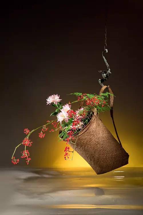 篮花与现代艺术 创作