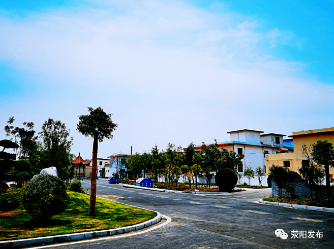 汜水镇南屯村翠绿葱茏田园景美丽乡村入画来