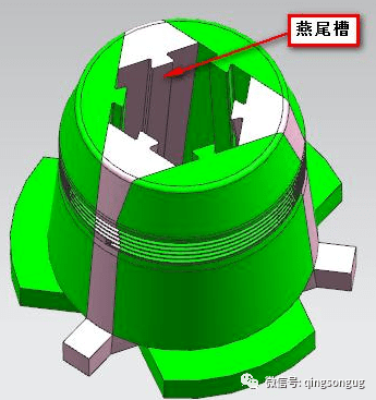 燕尾槽锁紧机构图片