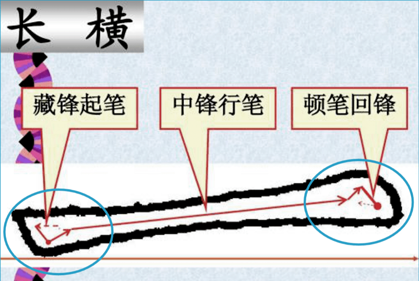 古人是这样藏锋的 大多数人理解错了 露锋