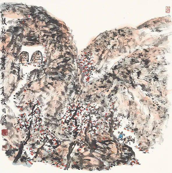 赵振川纵笔关陇开壮阔