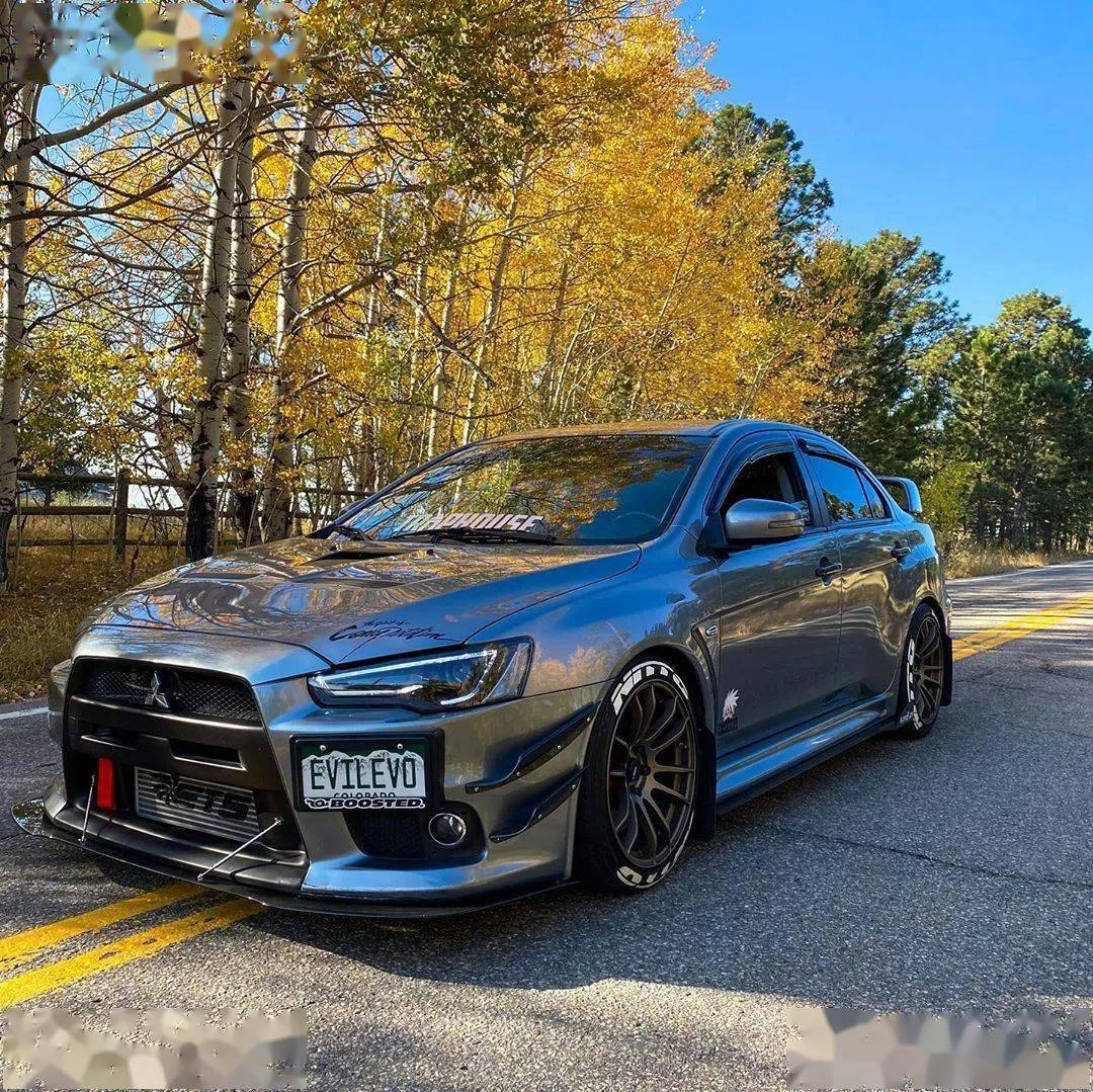 10 代三菱 evo instagram 改装集