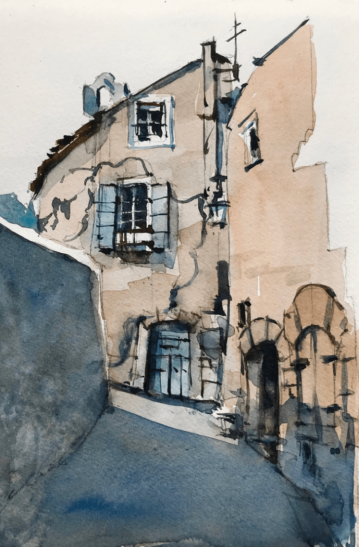 意大利艺术家——barnaba salvador水彩作品欣赏