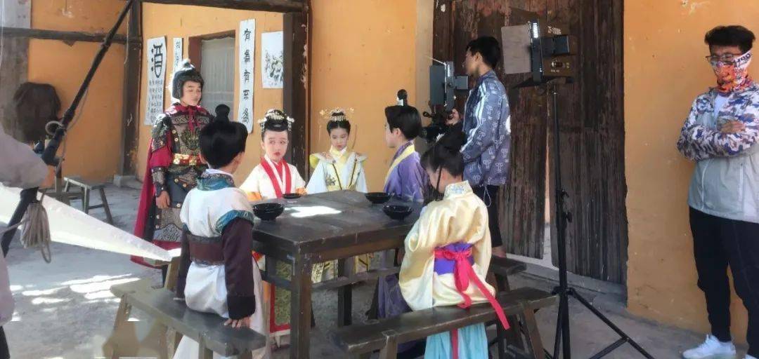 在焦作影视城拍摄正酣等数个剧组扎堆拍摄中《国学记》《中原追梦少年