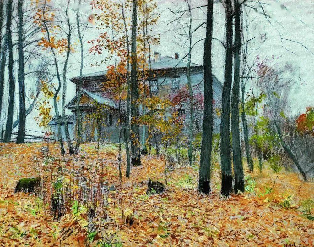 列维坦风景作品精选