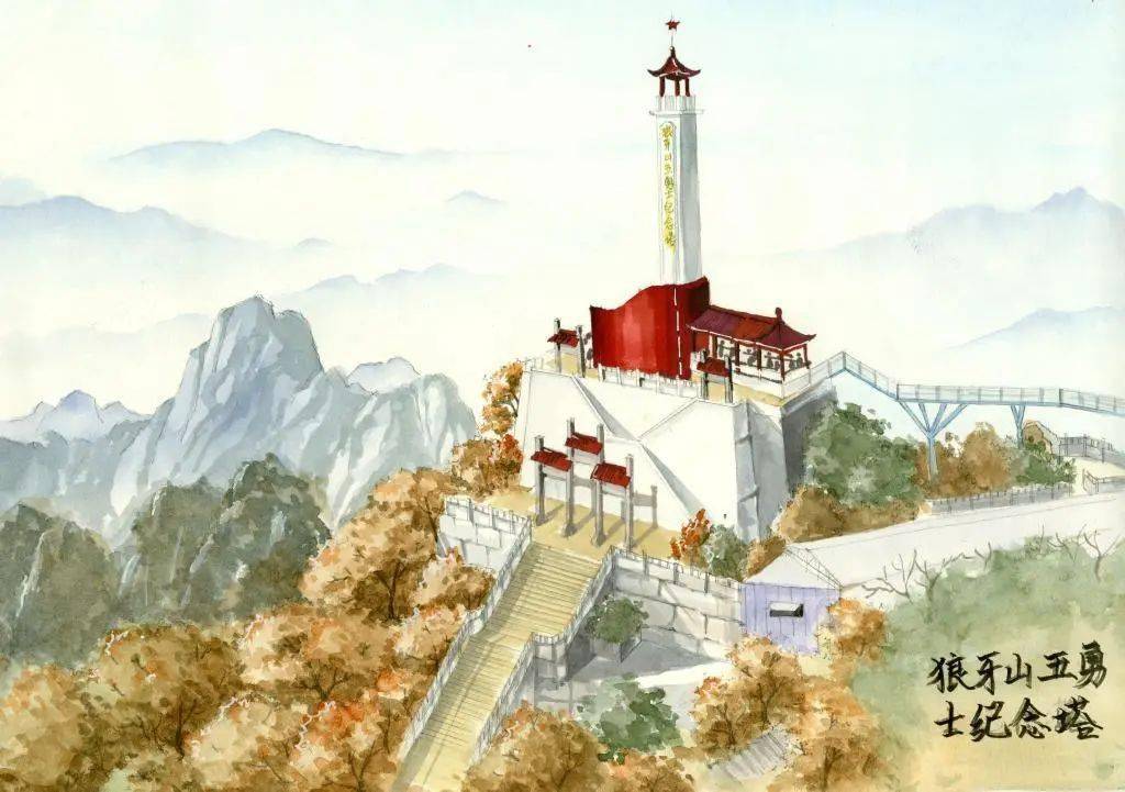 狼牙山五勇士纪念塔(2018级刘嘉璐)南京大屠杀遇难同胞纪念馆(2019级