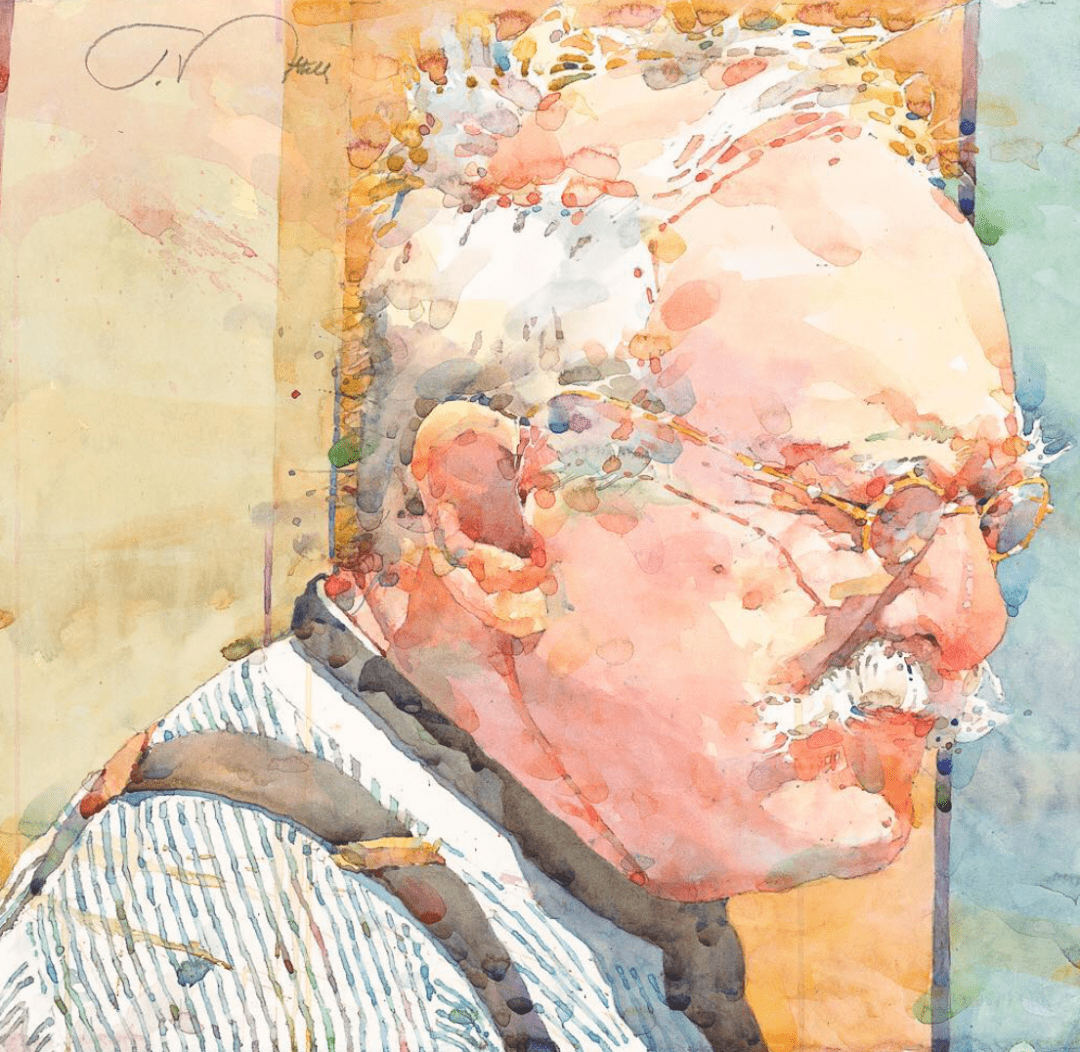 美国水彩画家tednuttall作品欣赏人物篇一