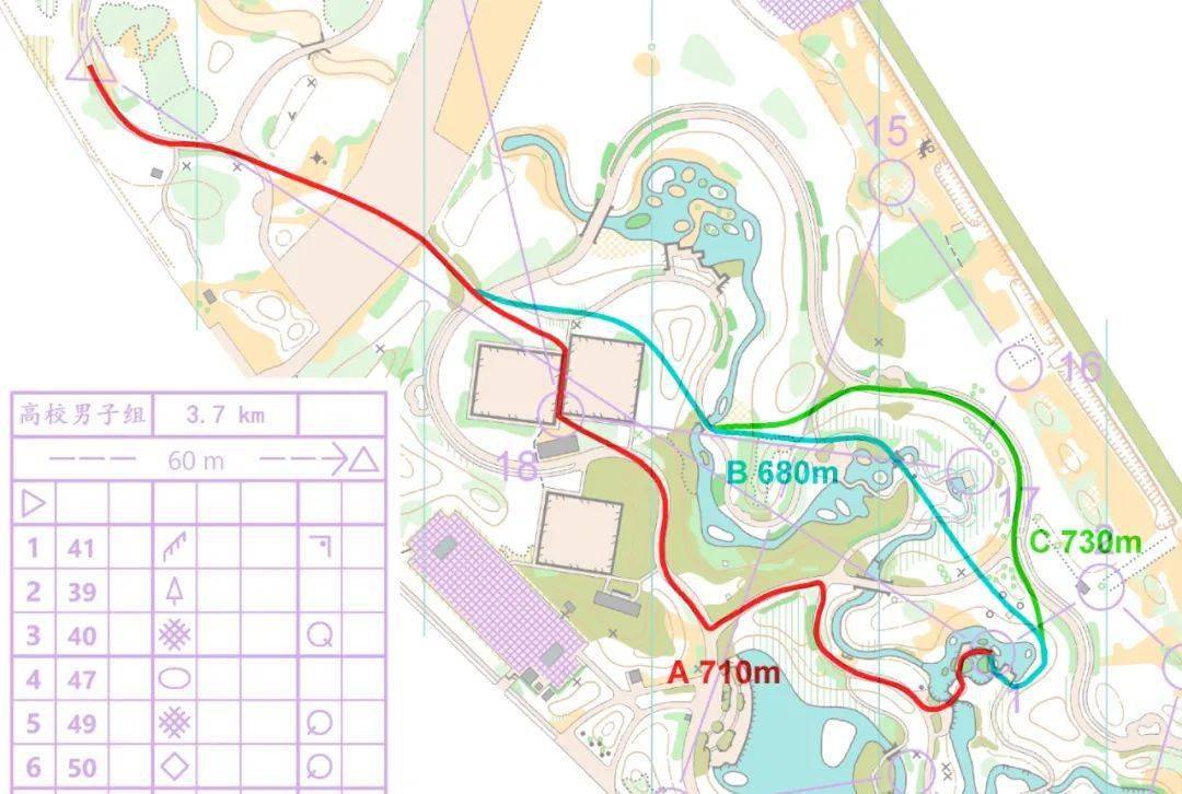 【定向·比赛分析】2021年北京高校学生定向积分赛第二站路线分析