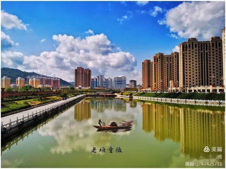 康乐胭脂湖公园新拍大片传来,原来我的家乡这么美!