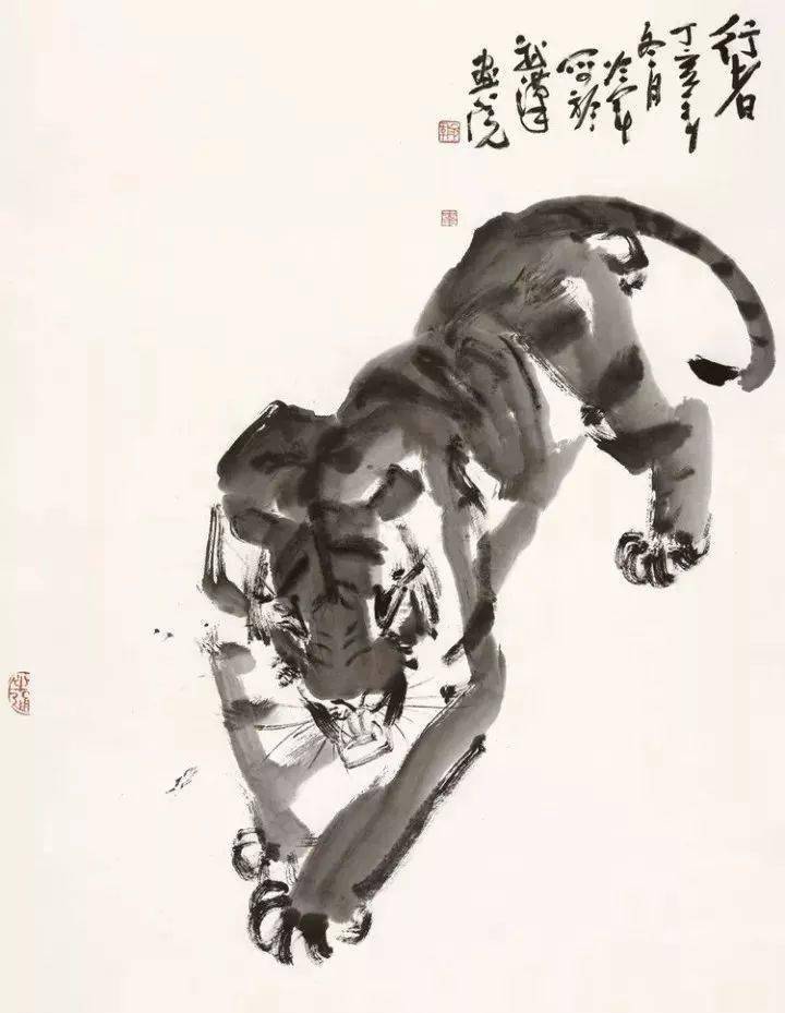 中国写生当冷军画起国画惊艳至极