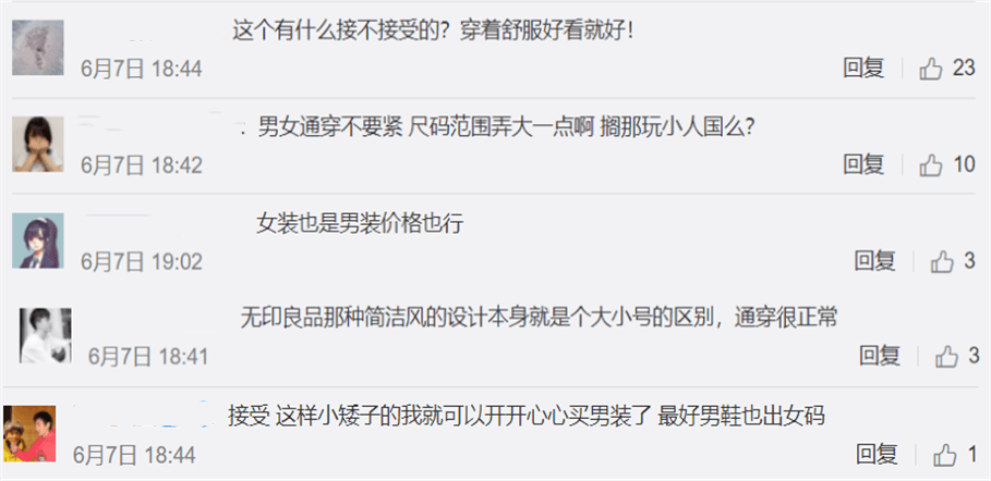 男装女装一个款 无印良品要卖无性别衣服 网友表示 无所谓 款式