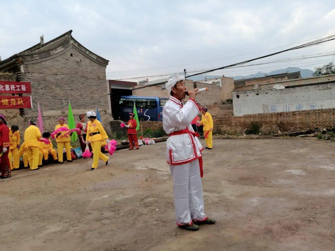 原平同川鎮上社村古廟會真紅火