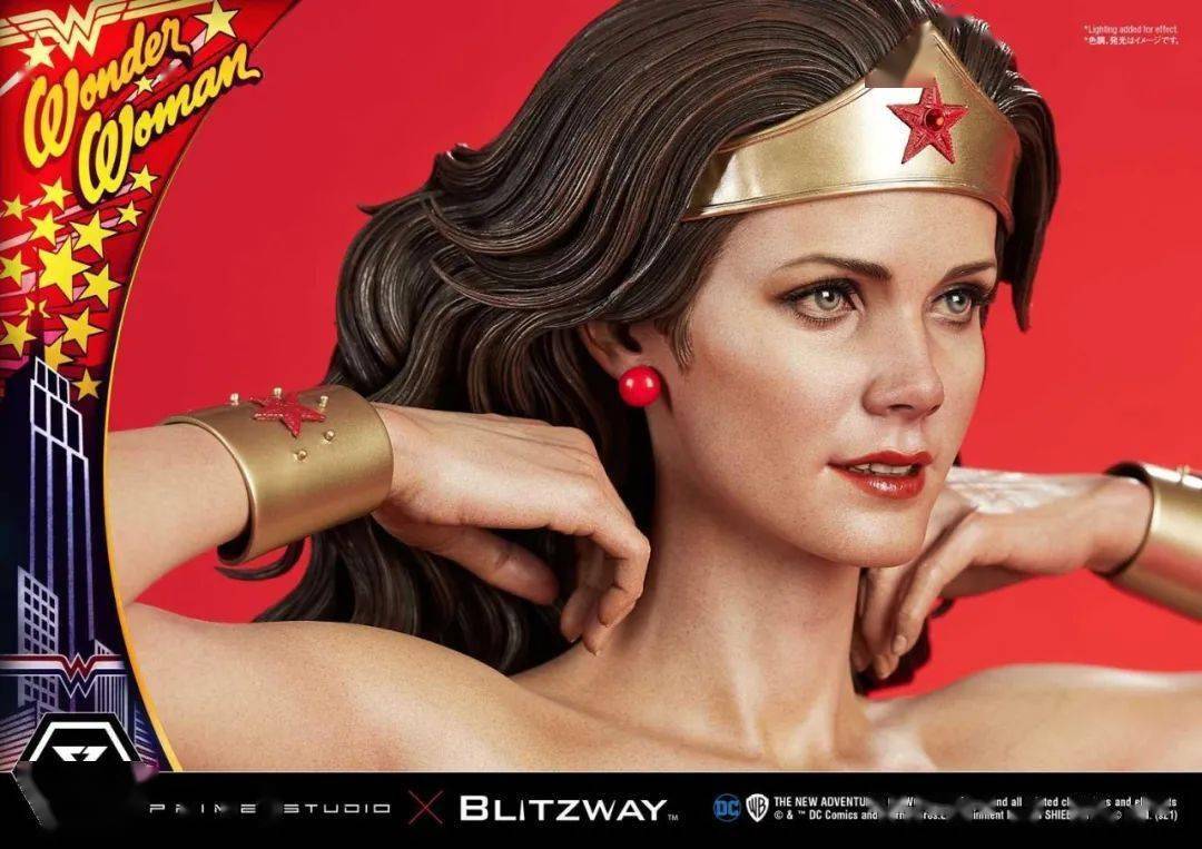 这款70年代的神奇女侠雕像也太漂亮了